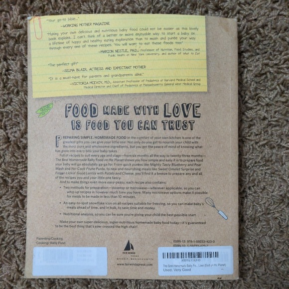 The Best Homemade Baby Food on the Planet by Karin Knight, & Tina Ruggiero - Picture 3 of 3